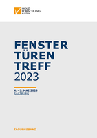 Cover des Tagungsbandes Fenster-Türen-Treff 2023.