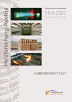 Cover des Jahresberichtes der Holzforschung Austria 2007.