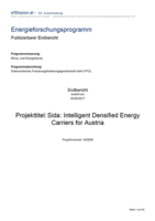 Cover des Forschungsendberichtes SIDecA.