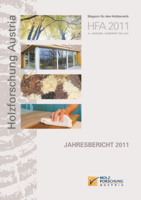 Cover des Jahresberichtes der Holzforschung Austria 2011.