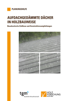 Cover der Planungshilfe Aufdachgedämte Dächer.