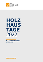 Cover des Tagungsbandes Holz_Haus_Tage 2022.