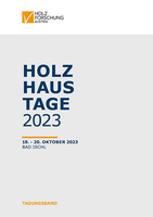 Cover des Tagungsbandes Holz_Haus_Tage 2023.