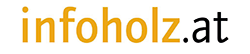 Logo der Plattform infoholz
